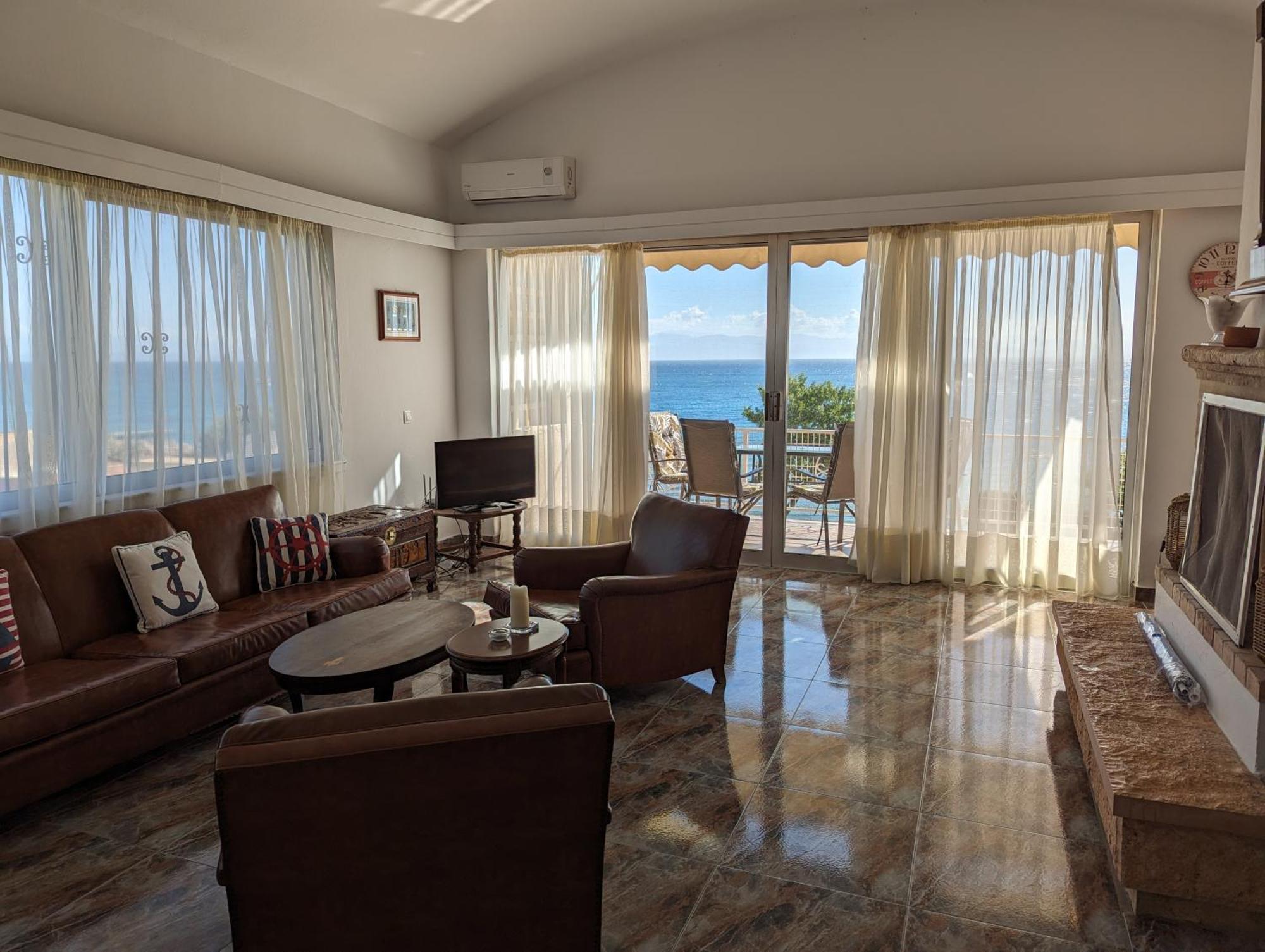 Sea View Apartment With Swimning Pool Mesongi Ngoại thất bức ảnh